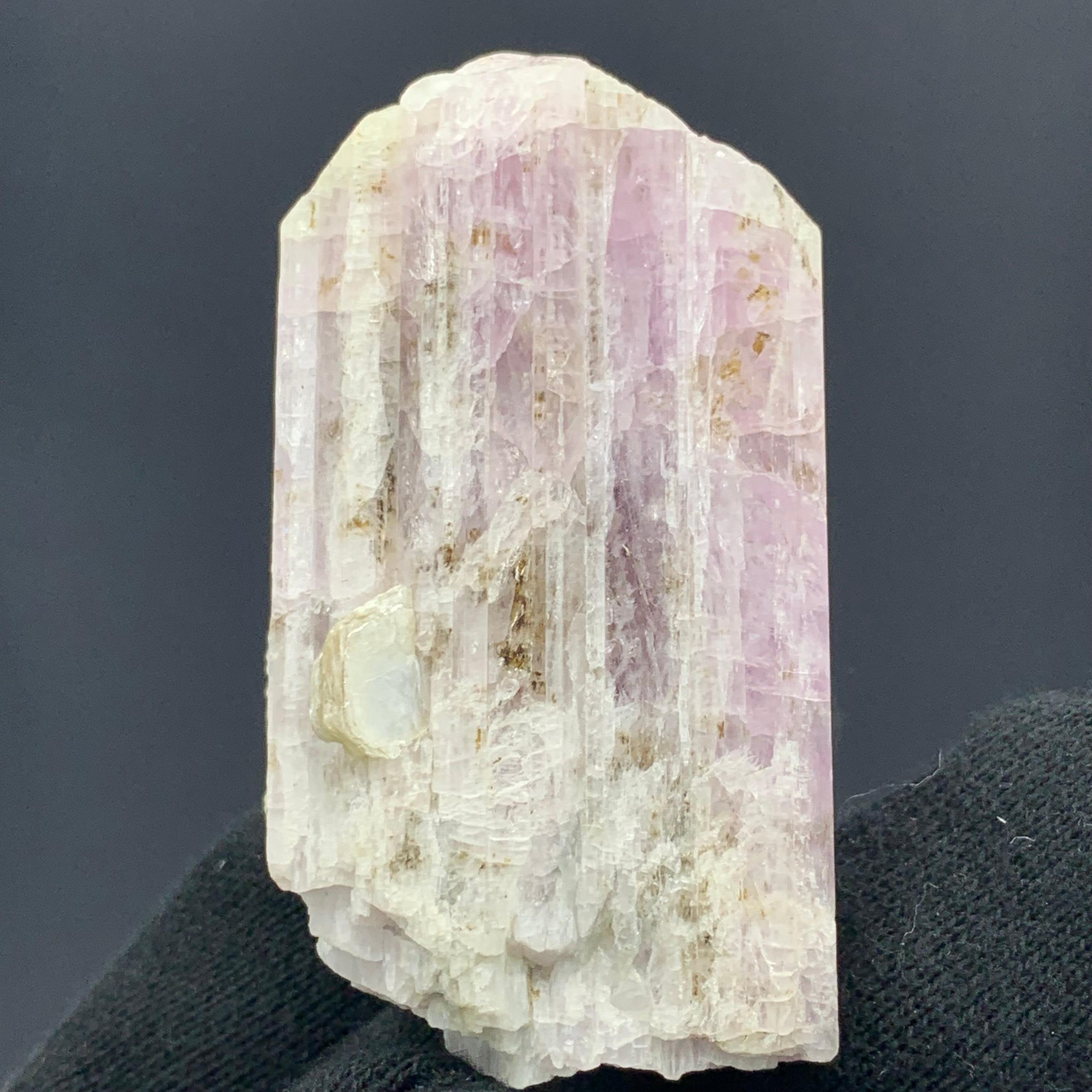 Rock Crystal 66.90 Gram lovely Kunzite Specimen With Muscovite From Kunar, Afghanistan  For Sale