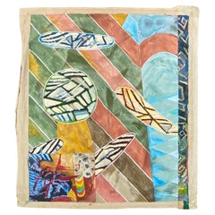 Quadro originale da 66" H. H. intitolato "Break Up" (Ron Moody)
