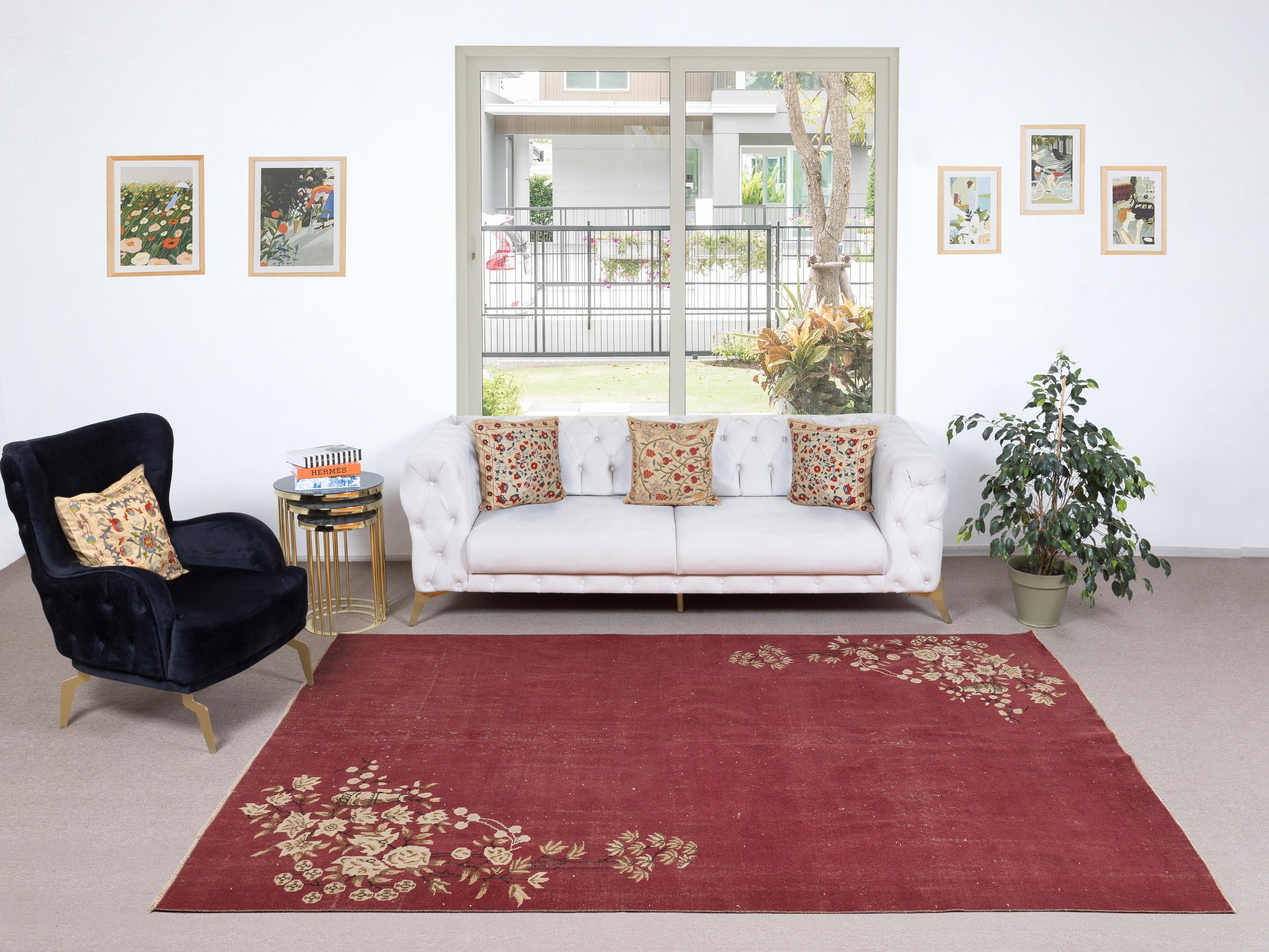 Our overdyed rugs are all hand-knotted vintage Turkish rugs, carefully restored and reimagined in our workshop to suit a wide range of interior design styles — from modern and minimalist to coastal, industrial, or rustic cottage aesthetics.

Each