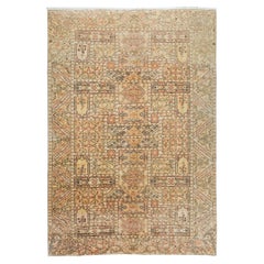 6.6x9.7 Ft Einzigartiger handgefertigter türkischer Vintage-Teppich, ideal für Wohn- und Büro