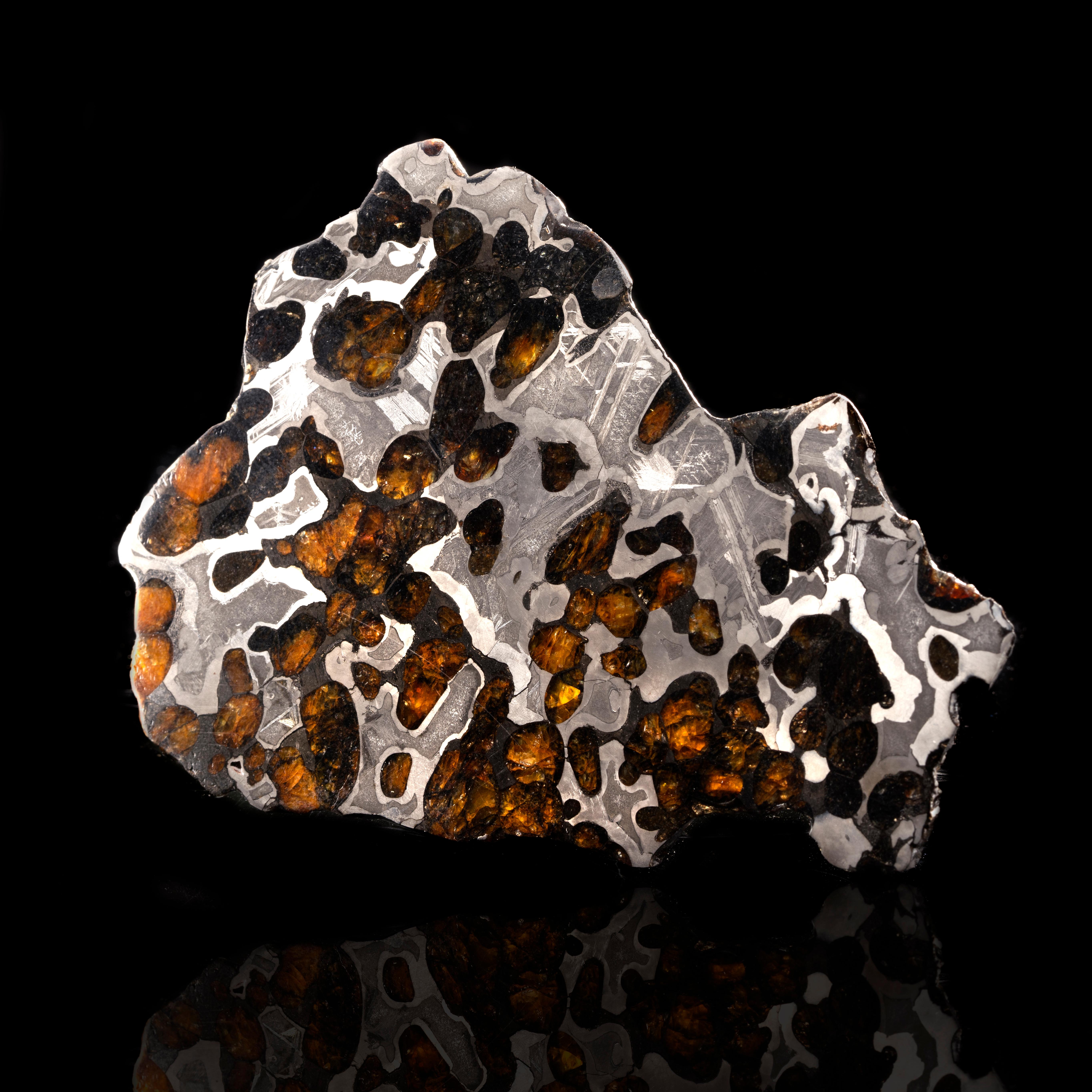 Américain Meteorite Brenham Pallasite 67 grammes  en vente