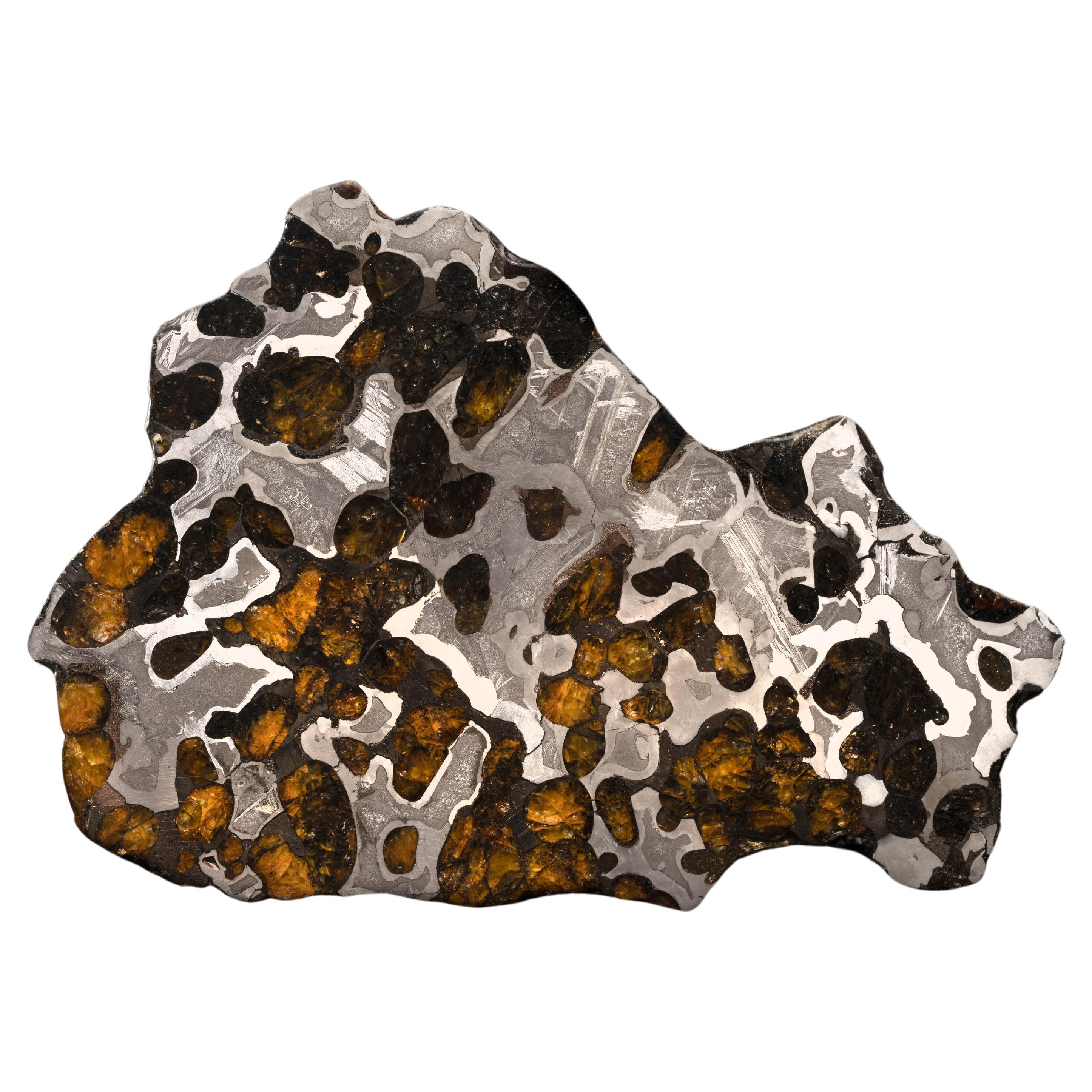 Meteorite Brenham Pallasite 67 grammes  en vente
