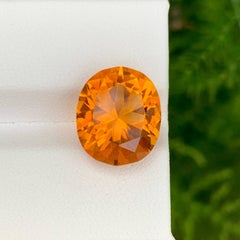 6.70 Carat Natural Loose Madeira Citrine Stone Fancy Cut Brazilian Gemstone