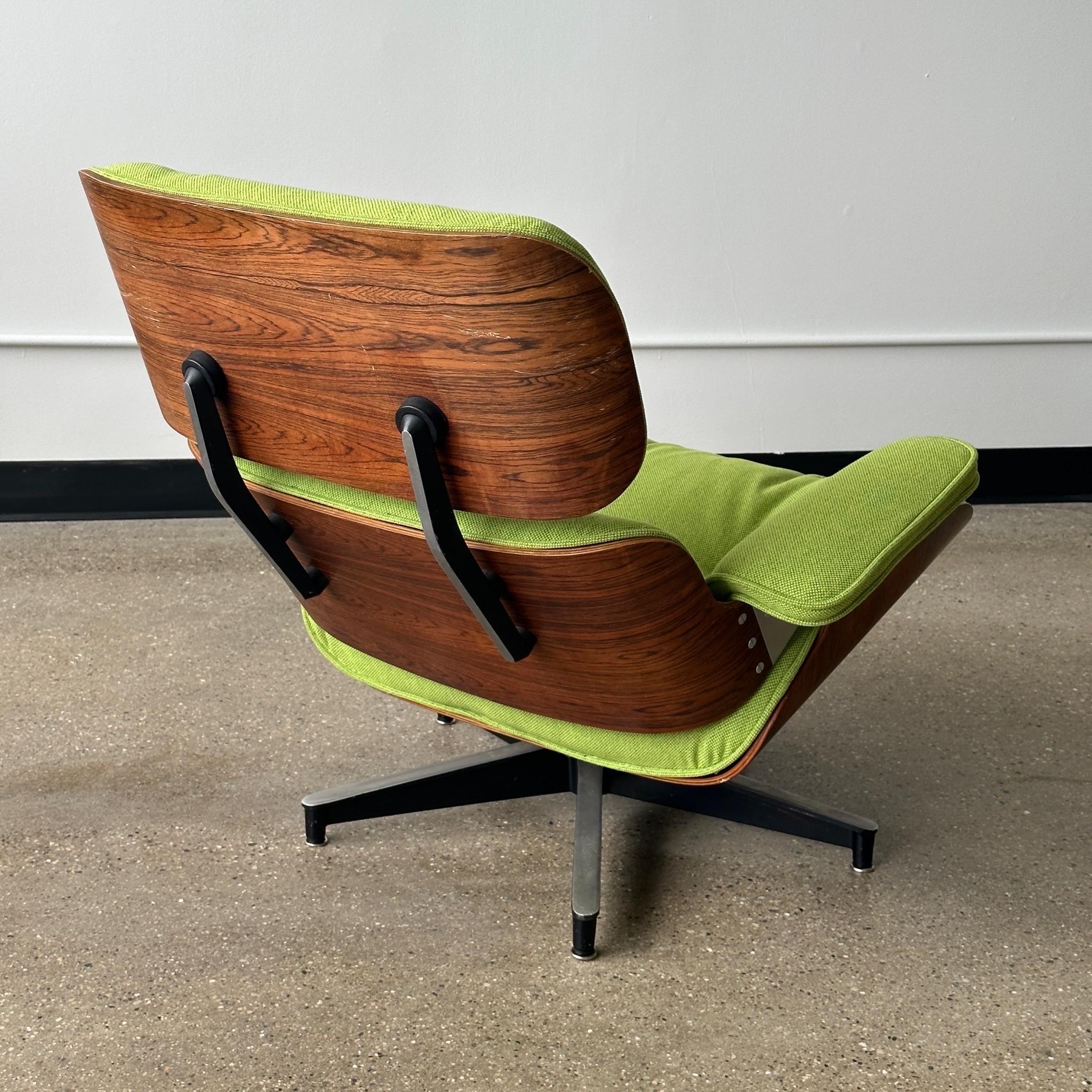 Fabric 670 Lounge Chair by Charles & Ray Eames for Herman Miller