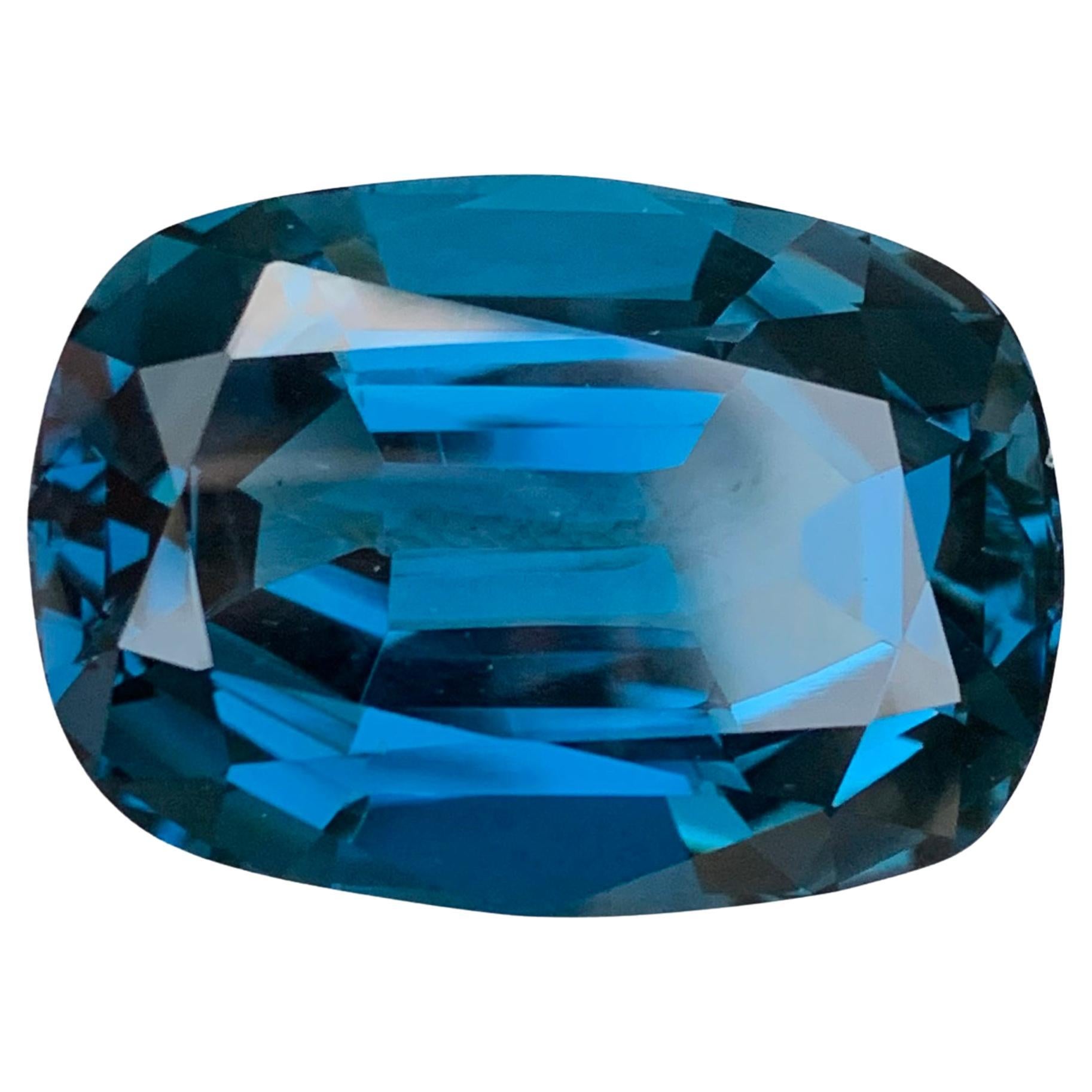 67.10 Carat Pretty Loose London Blue Topaz Long Cushion Shape Gemstone