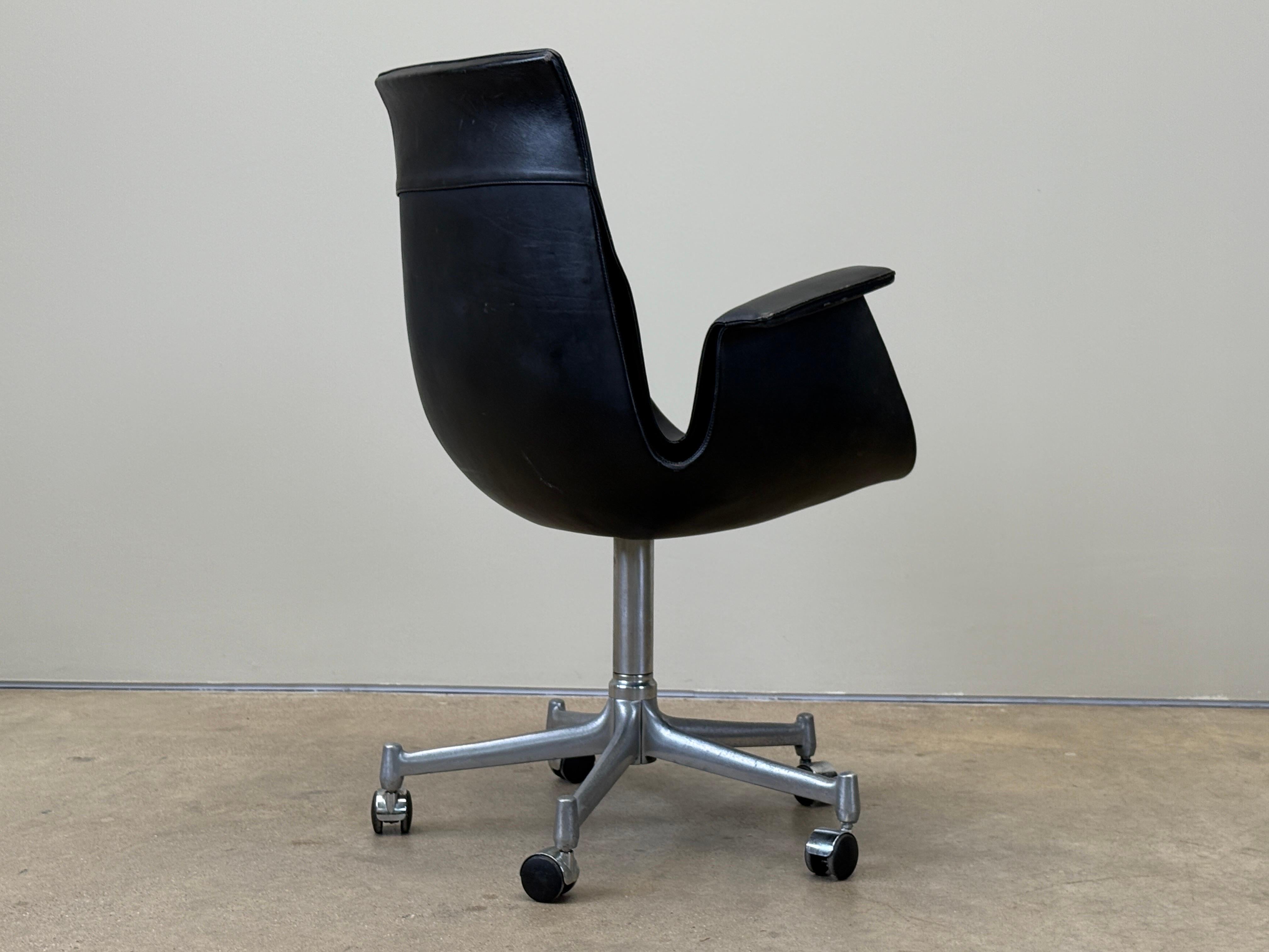 6727 Silla de escritorio de Jørgen Kastholm & Preben Fabricius para Kill International en venta 5