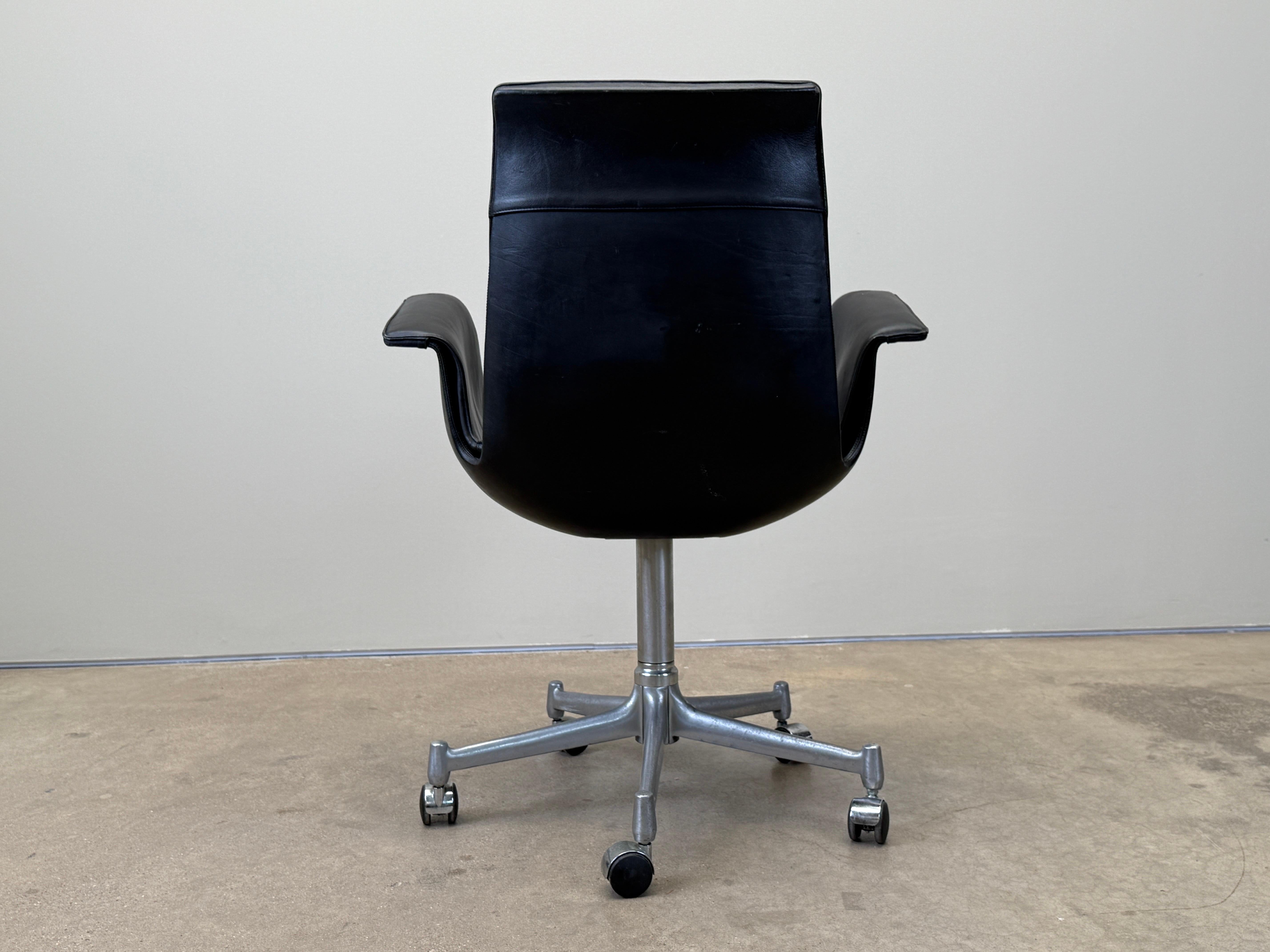 6727 Silla de escritorio de Jørgen Kastholm & Preben Fabricius para Kill International en venta 12