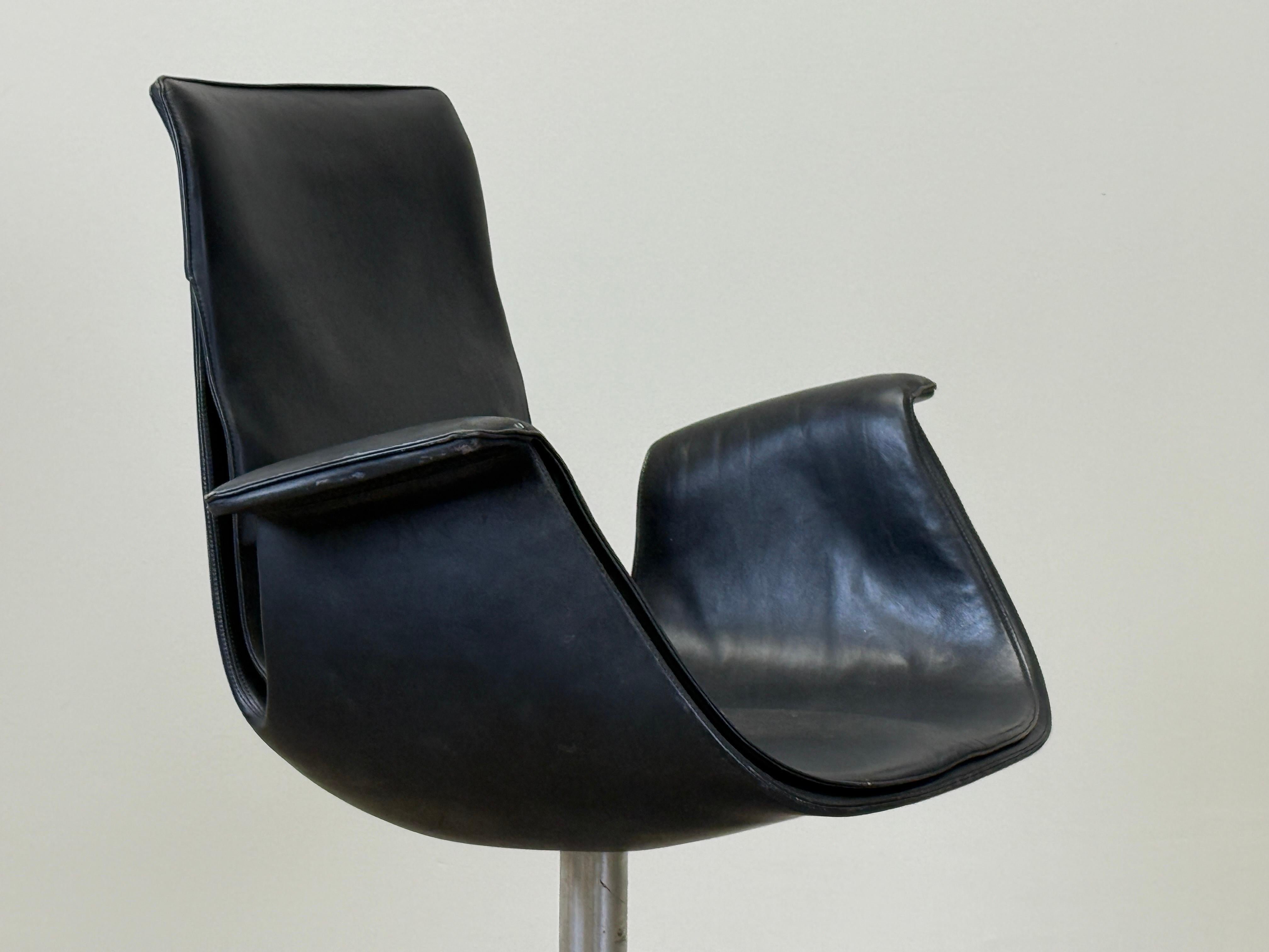 6727 Silla de escritorio de Jørgen Kastholm & Preben Fabricius para Kill International en venta 3