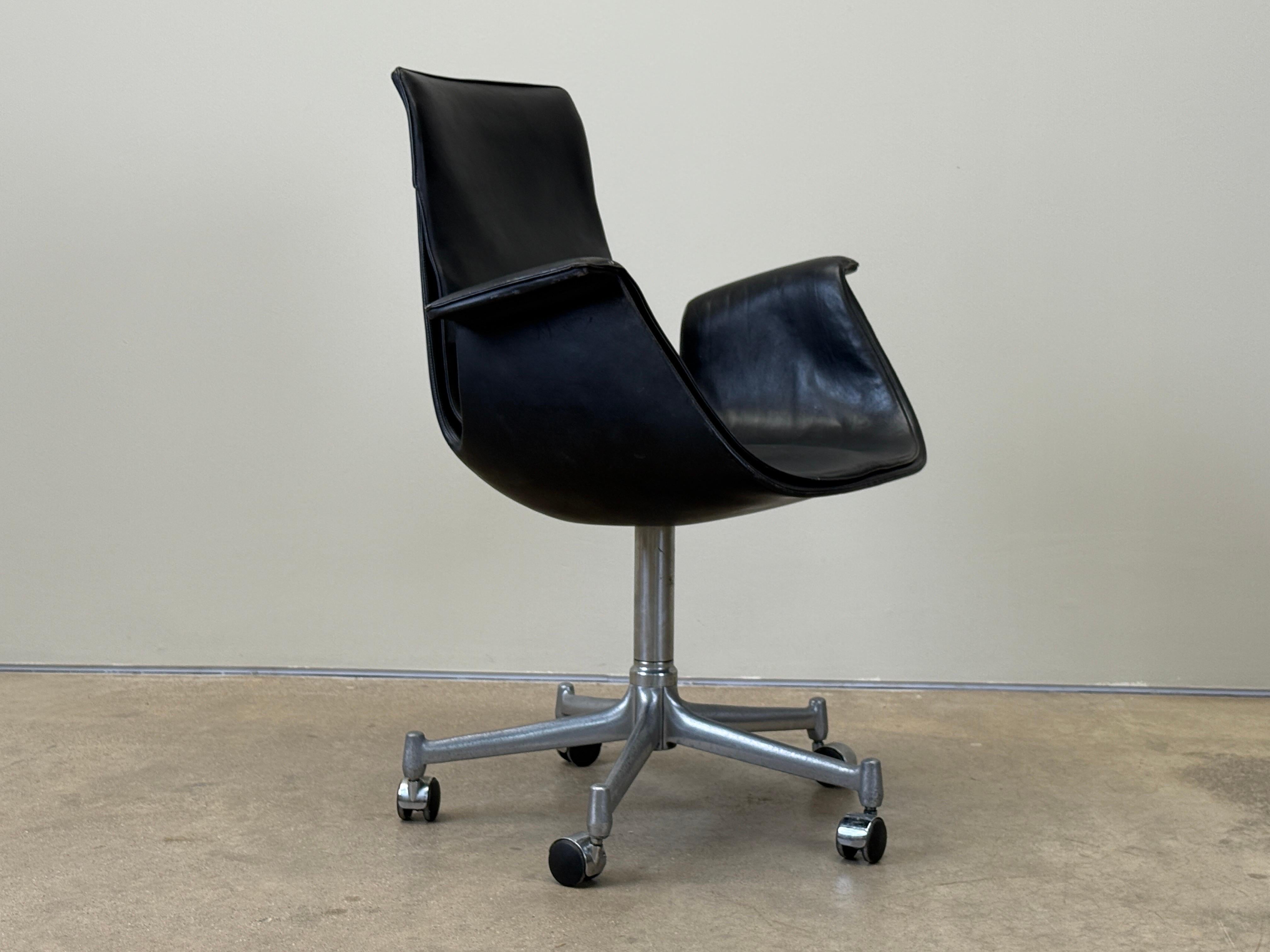6727 Silla de escritorio de Jørgen Kastholm & Preben Fabricius para Kill International en venta 4