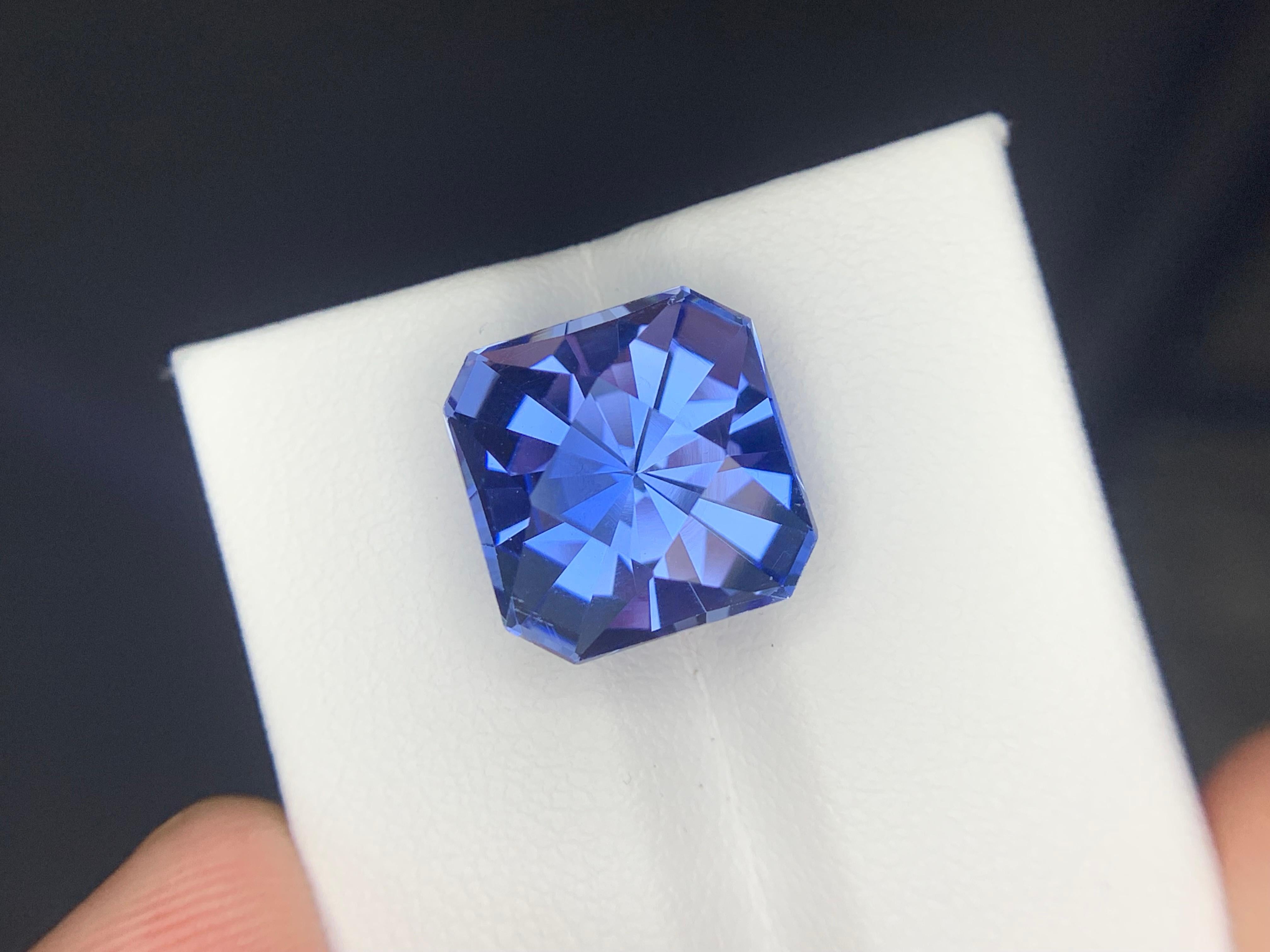 6.75 Carats Aigue-marine en vrac Goshenite Pierre précieuse naturelle en vente 7