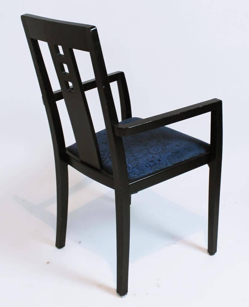 676 PF Sessel von Charles Rennie Mackintosh für Thonet (Stoff)