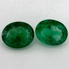 6.77 Ct Emerald Oval Loose Gemstone