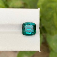 6.80 Carat Natural Loose Bluish Green Tourmaline For Ring Afghan Gemstone