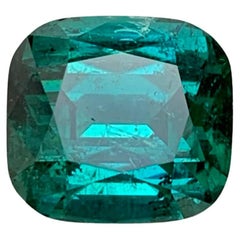 6.80 Carat Natural Loose Bluish Green Tourmaline For Ring Afghan Gemstone