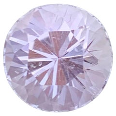 6.80 Carat Natural Loose Pink Morganite Stone Round Cut Afghan Gemstone