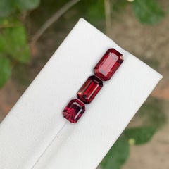 6.80 Carat Natural Loose Rhodolite Garnet Lot For Jewellery Making