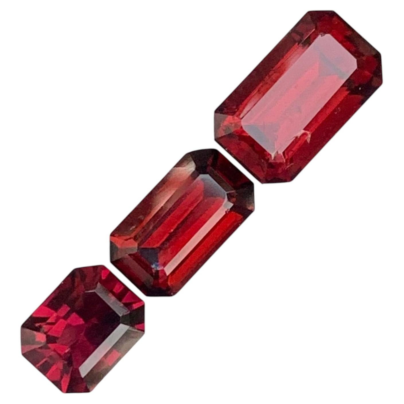 6,80 Quilates Granate Rodolita Natural Suelto Lote Para Joyería