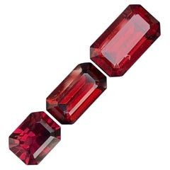 6.80 Carat Natural Loose Rhodolite Garnet Lot For Jewellery Making