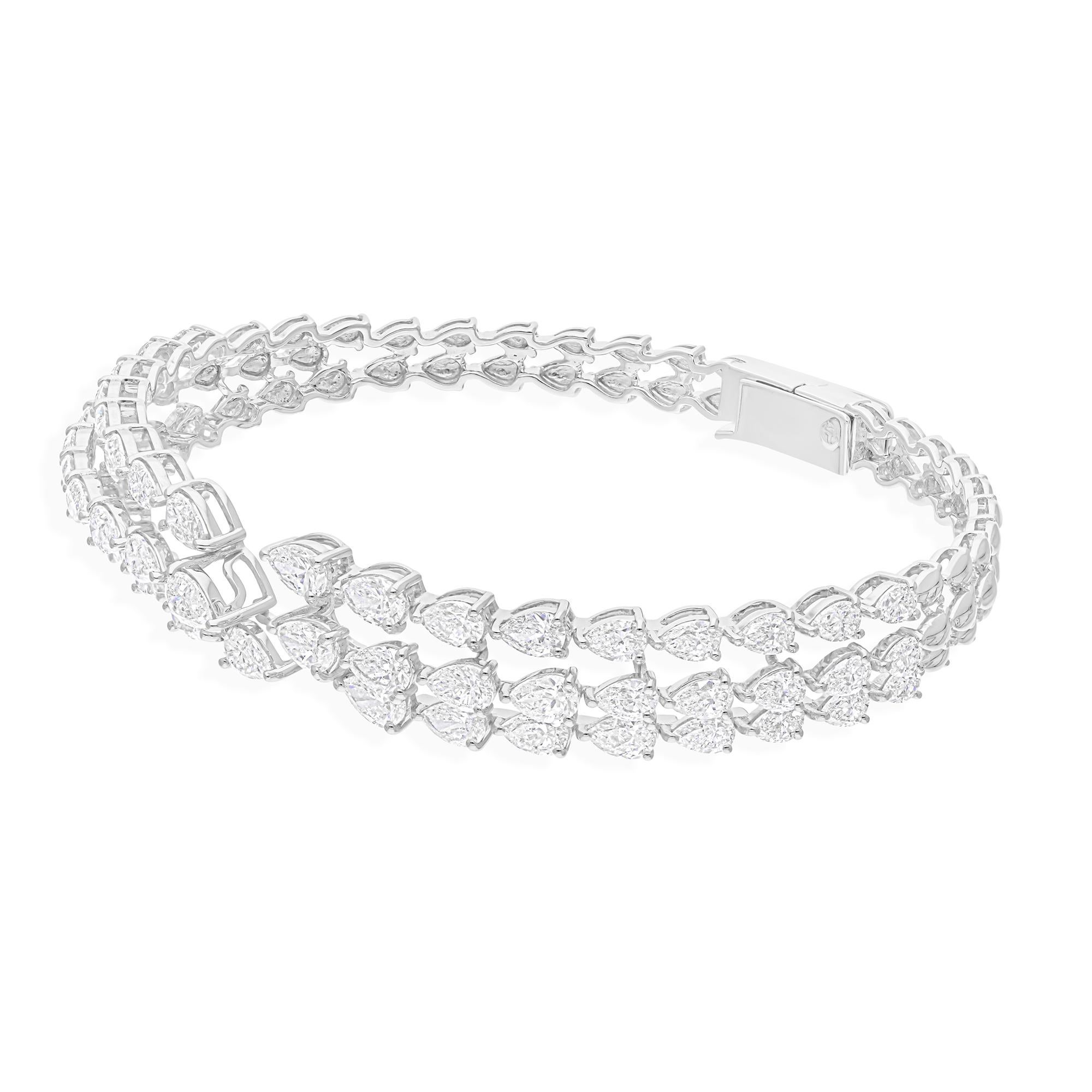 Cast from 18-karat gold, these exquisite bangle is handset with 6.80 carats of sparkling diamonds.

FOLLOW SPECTRUM JEWELS storefront to view the latest collection & exclusive pieces. Spectrum Jewels is proudly rated as a Top Seller on 1stdibs with
