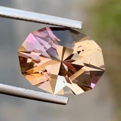 6.80 Carats Natural Loose Polygon Cut Ametrine Gem For Jewellery Making