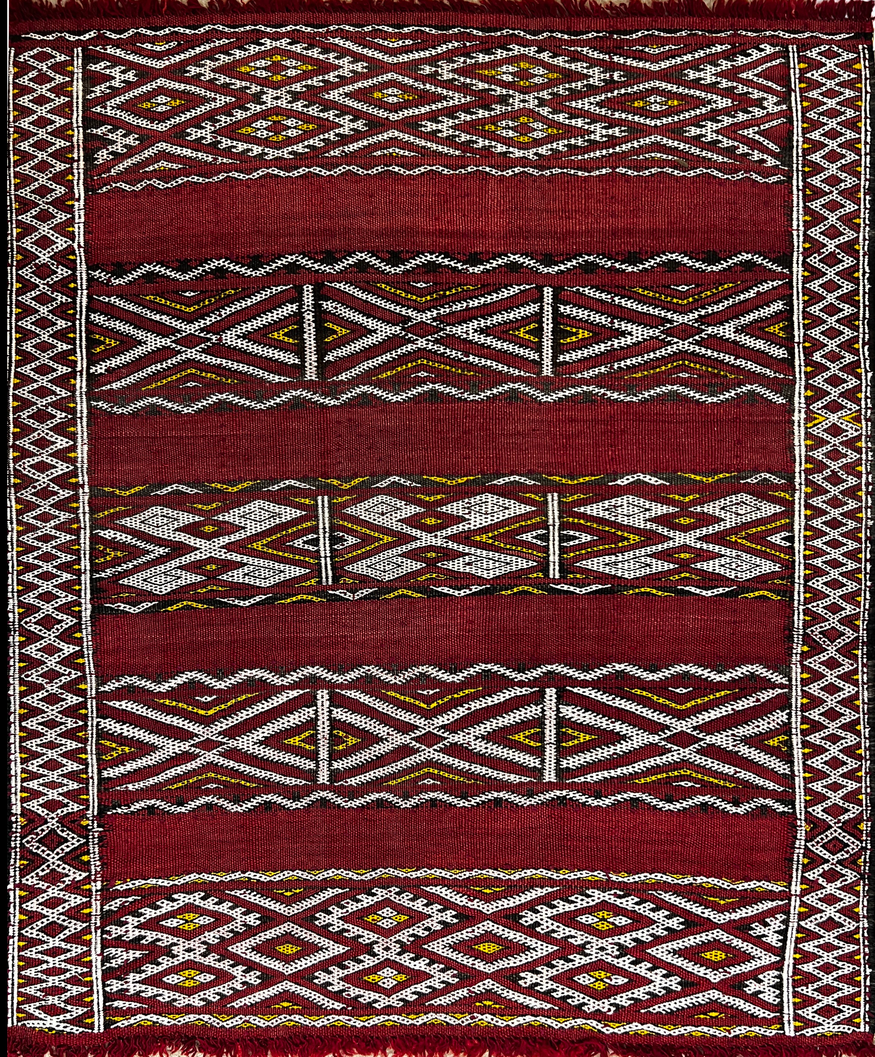 681 -  Tappeto tribale africano vintage, 20° secolo