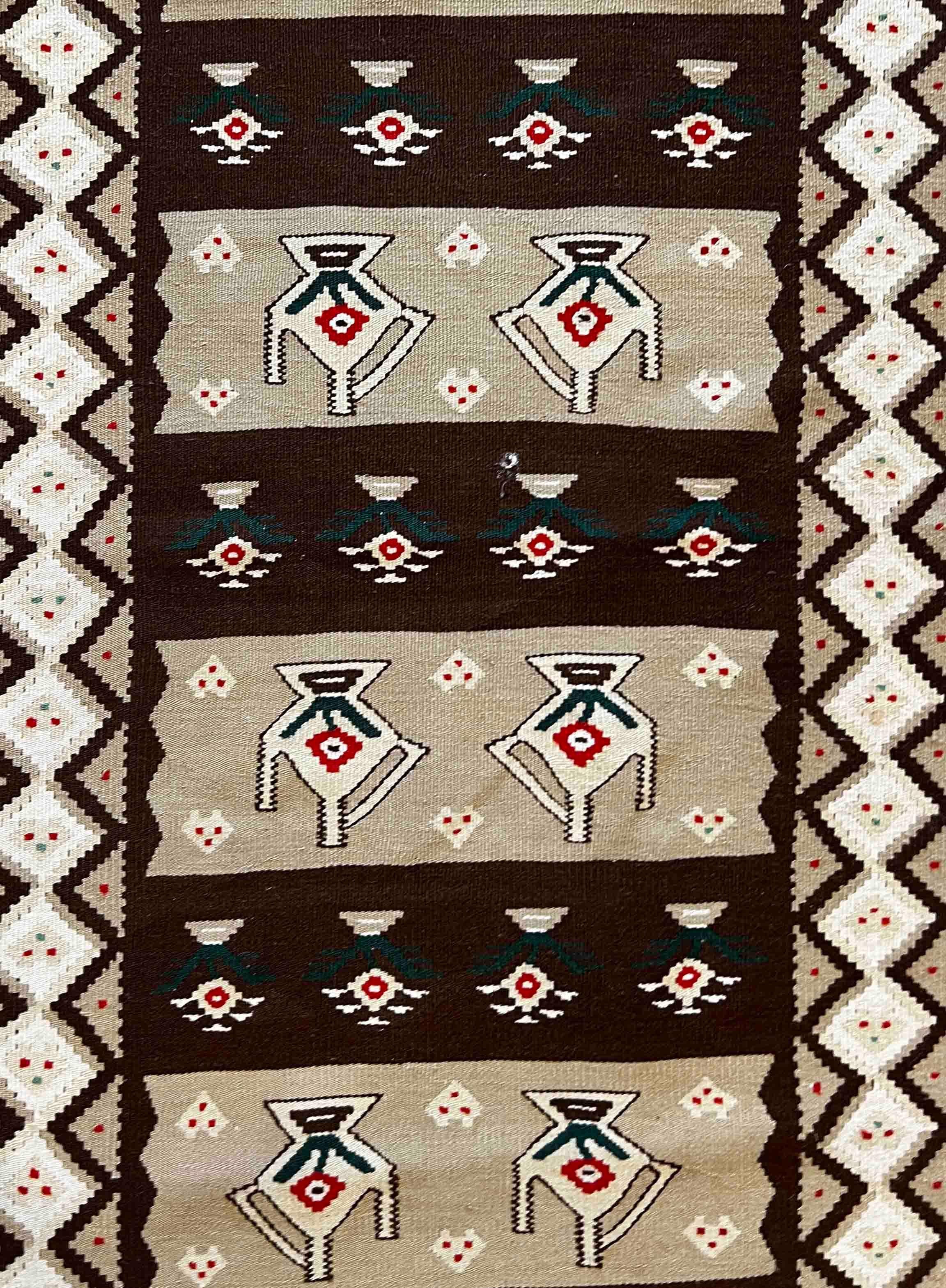 684 -  Afghan Kilim, 19th Century For Sale 3