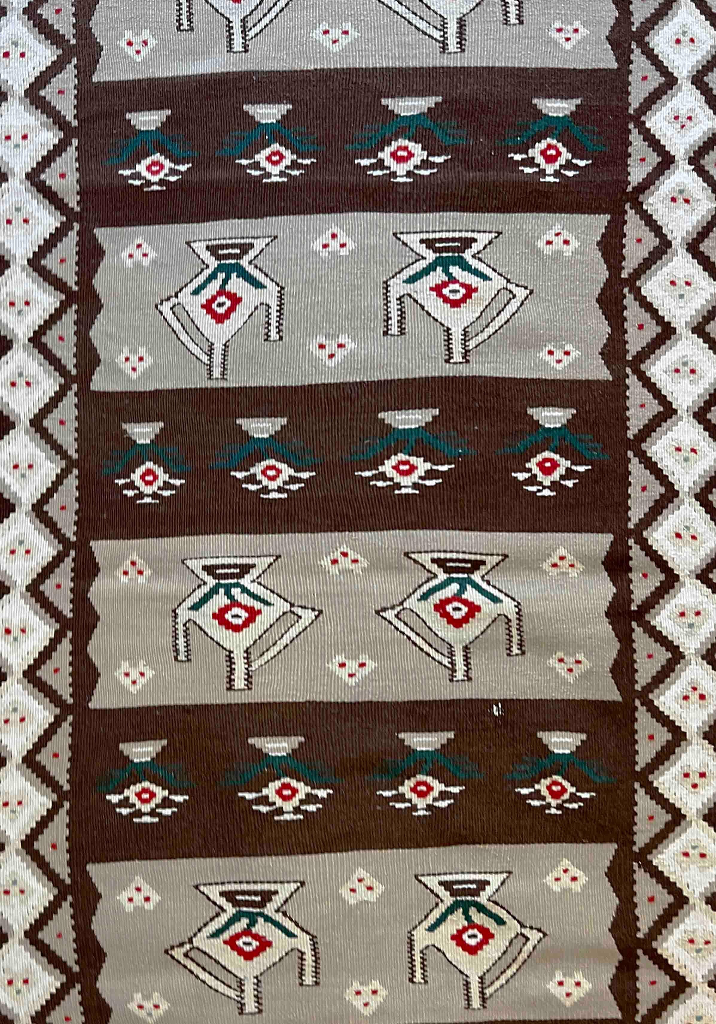 684 -  Afghan Kilim, 19th Century For Sale 4