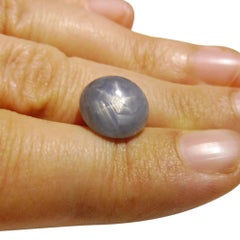 6.86 ct Oval Star Sapphire