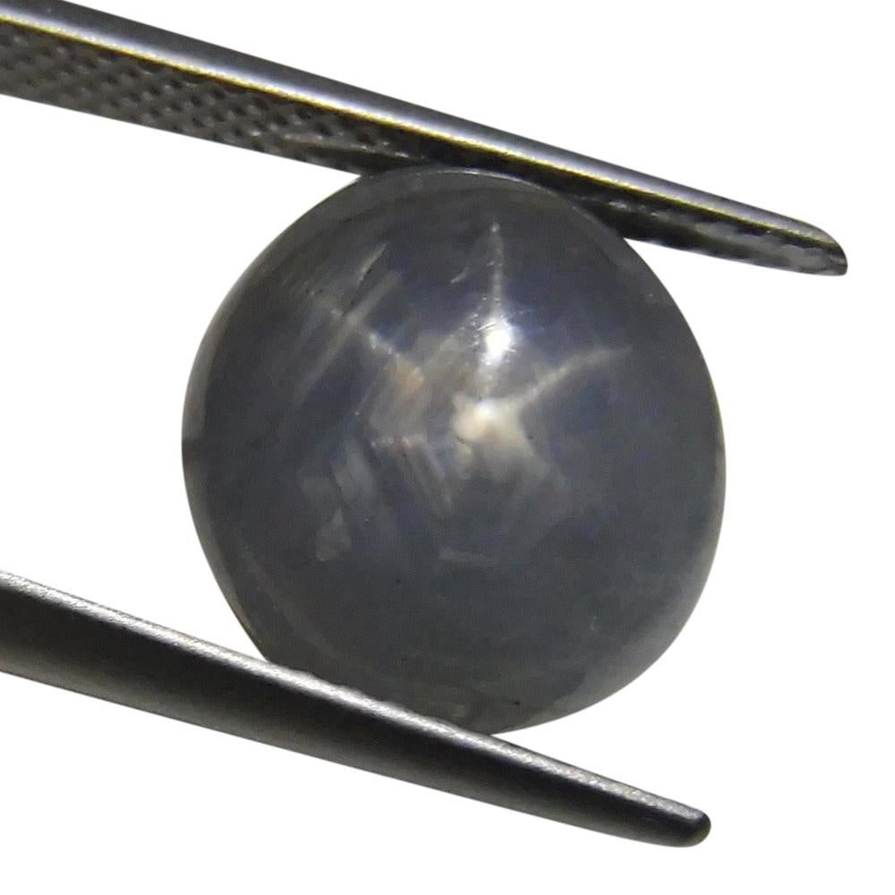 6.86 ct Oval Star Sapphire For Sale 2