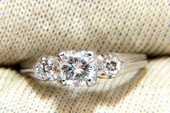 .68ct Diamond Solitaire Ring + Band 14kt Set