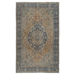 Tappeto tribale vintage unico nel suo genere, Tappeto turco fatto a mano, 1960 ca.
