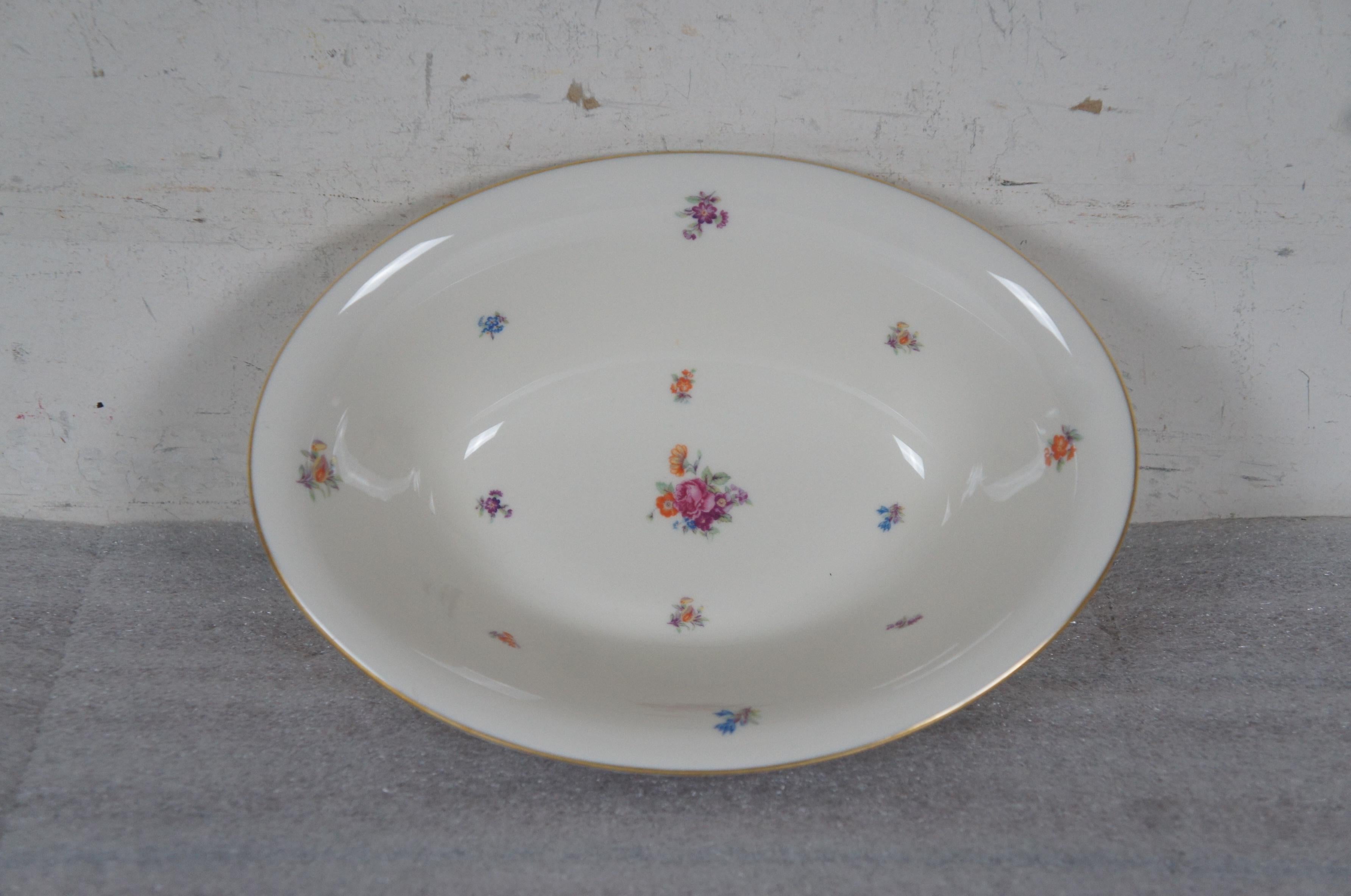 69 Pc Pickard Floral Chintz Service for 10 Dinnerware China Set  For Sale 6