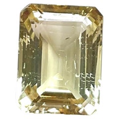 6.90 Carats Yellow Tourmaline Octa Faceted Cut stone Top Quality Natural gem