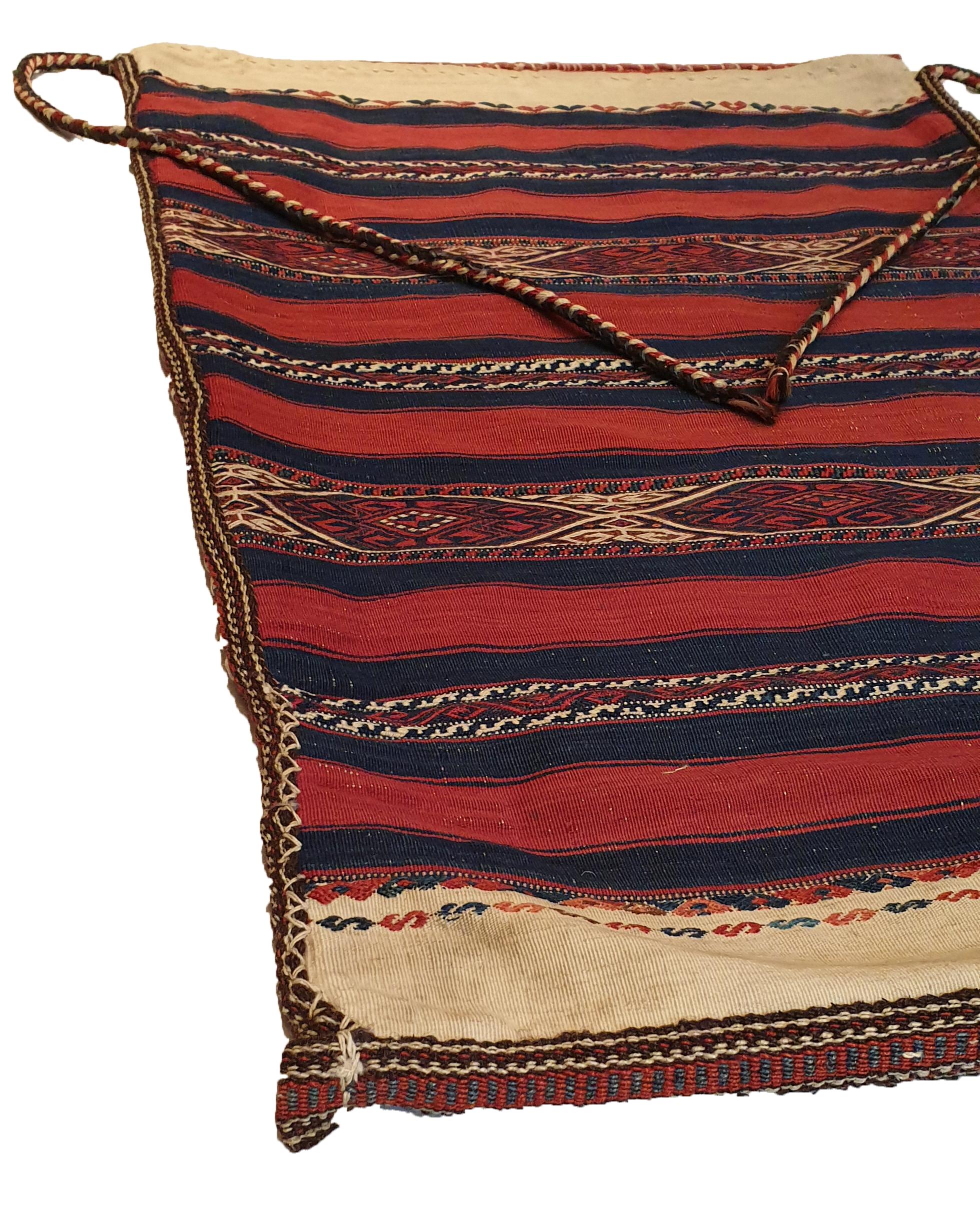Tribal 692 - Exceptional 19th Century Caucasian Bag For Sale