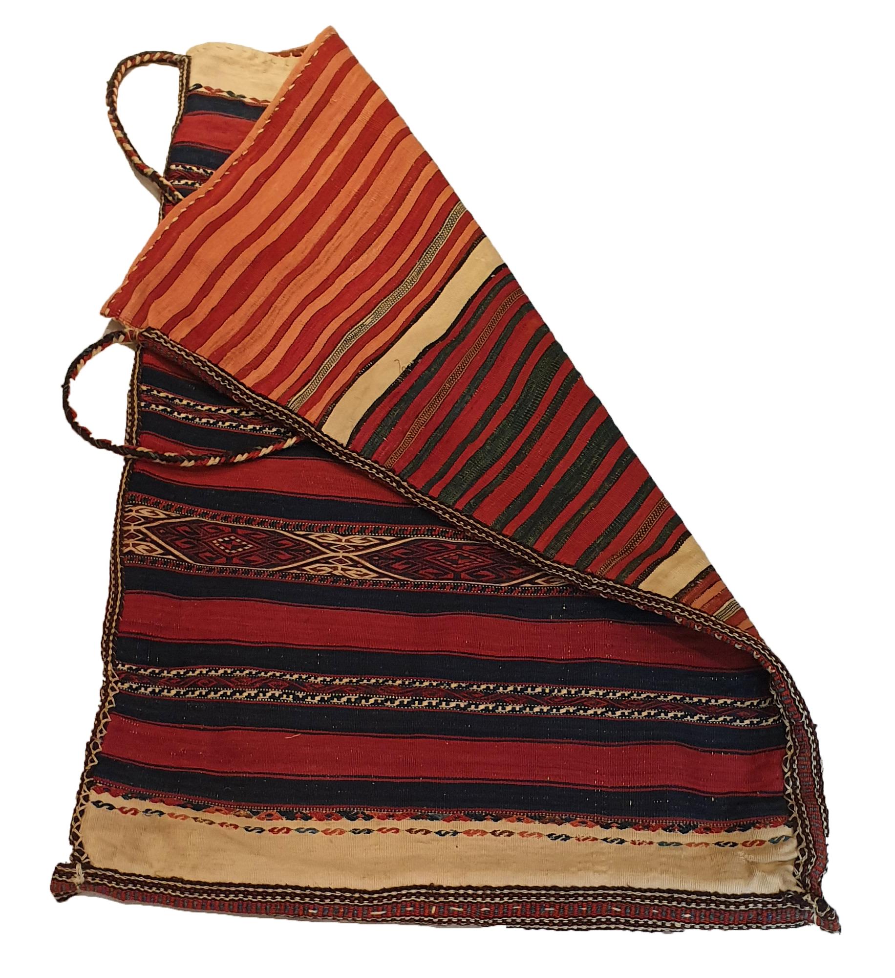Late 19th Century 692 - Exceptional 19th Century Caucasian Bag For Sale