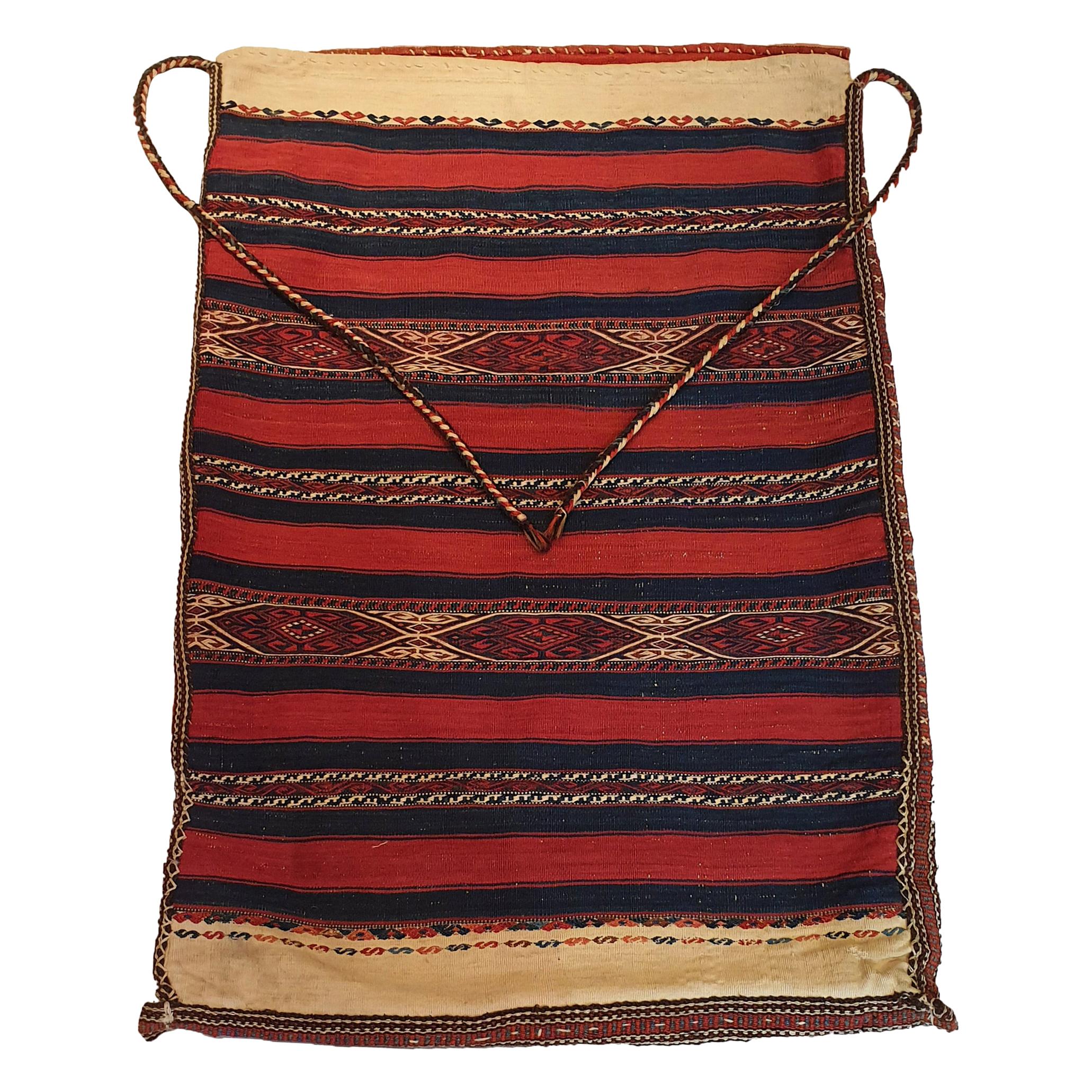 692 - Exceptional 19th Century Caucasian Bag For Sale