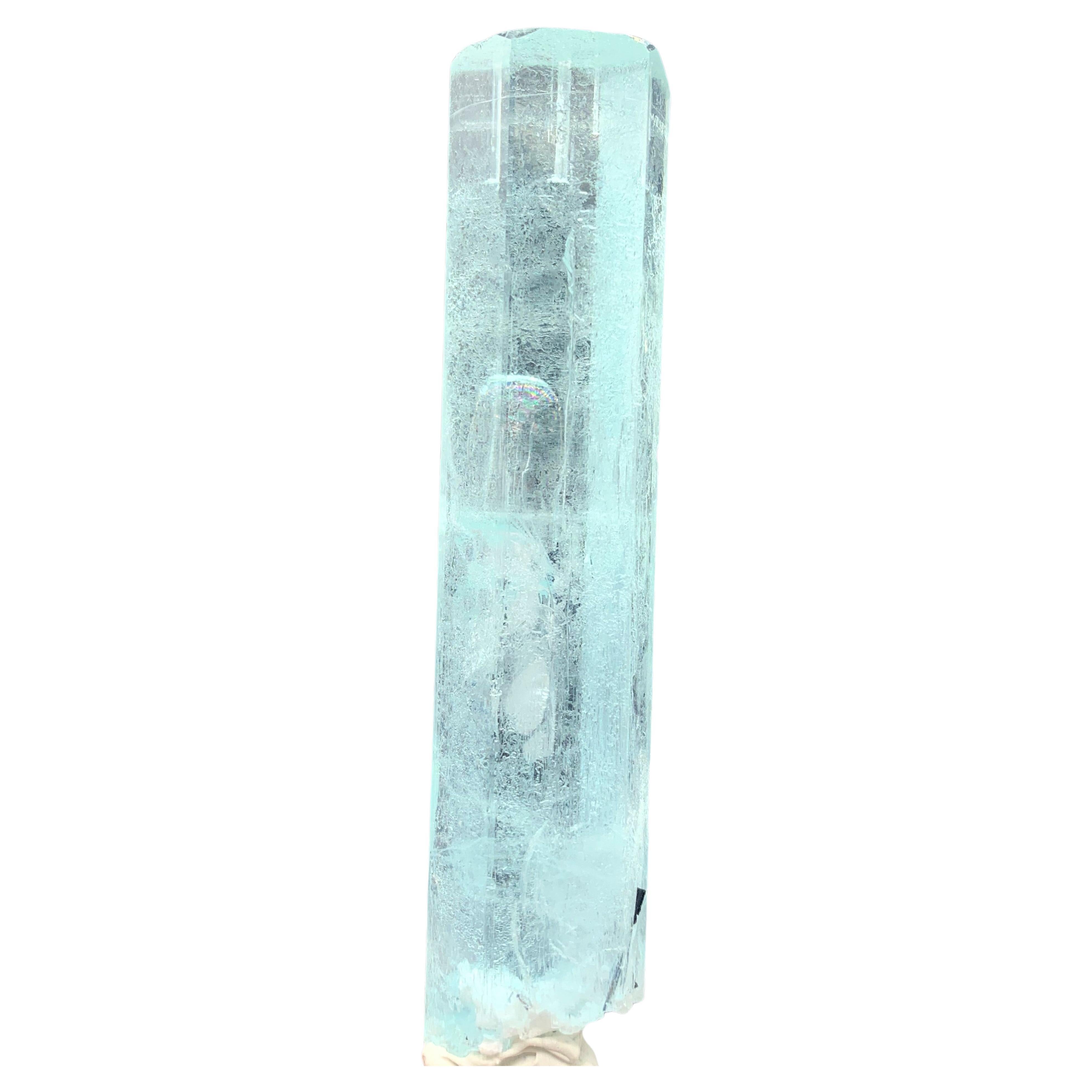 Magnifique cristal d'aigue-marine de 69,32 grammes provenant de la vallée de Nagar Gilgit, Pakistan en vente
