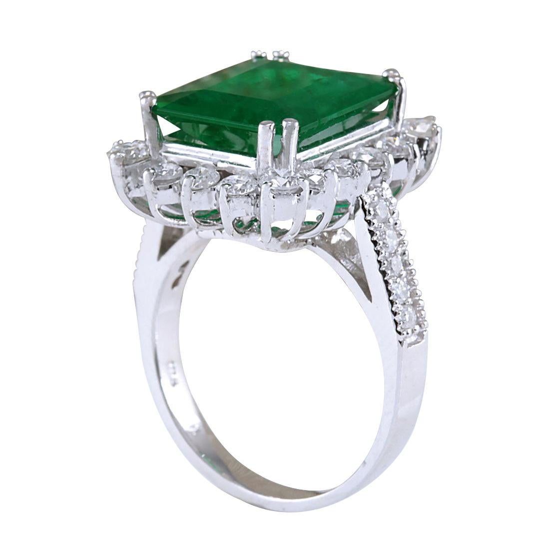 women's emerald ring