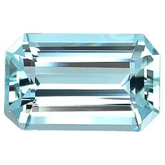 6.96 Carats Aquamarine 