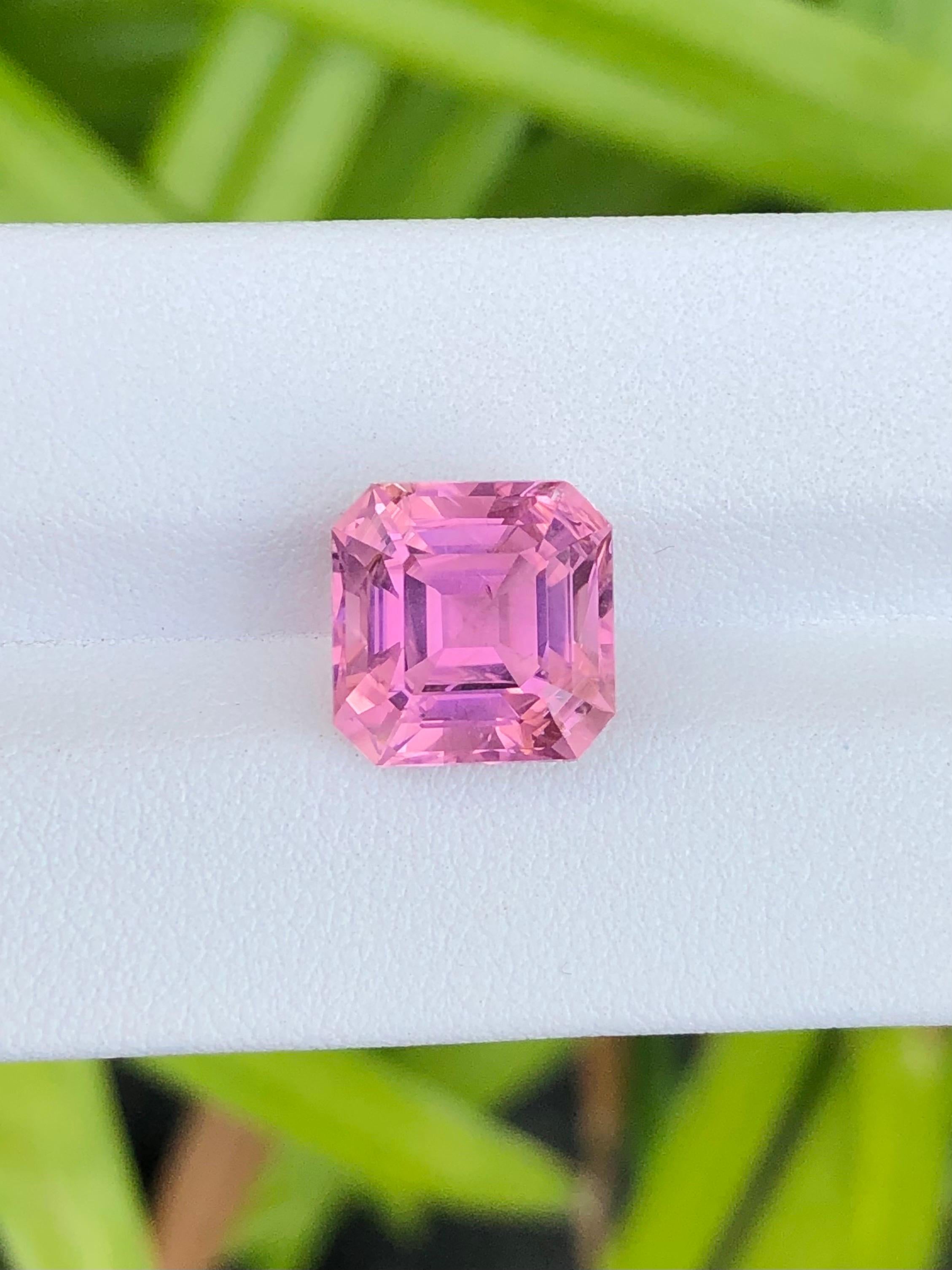 6,96 qt Turmalina natural color rosa neón Afganistán Piedra preciosa en Nuevo estado para la venta en bangkok, TH