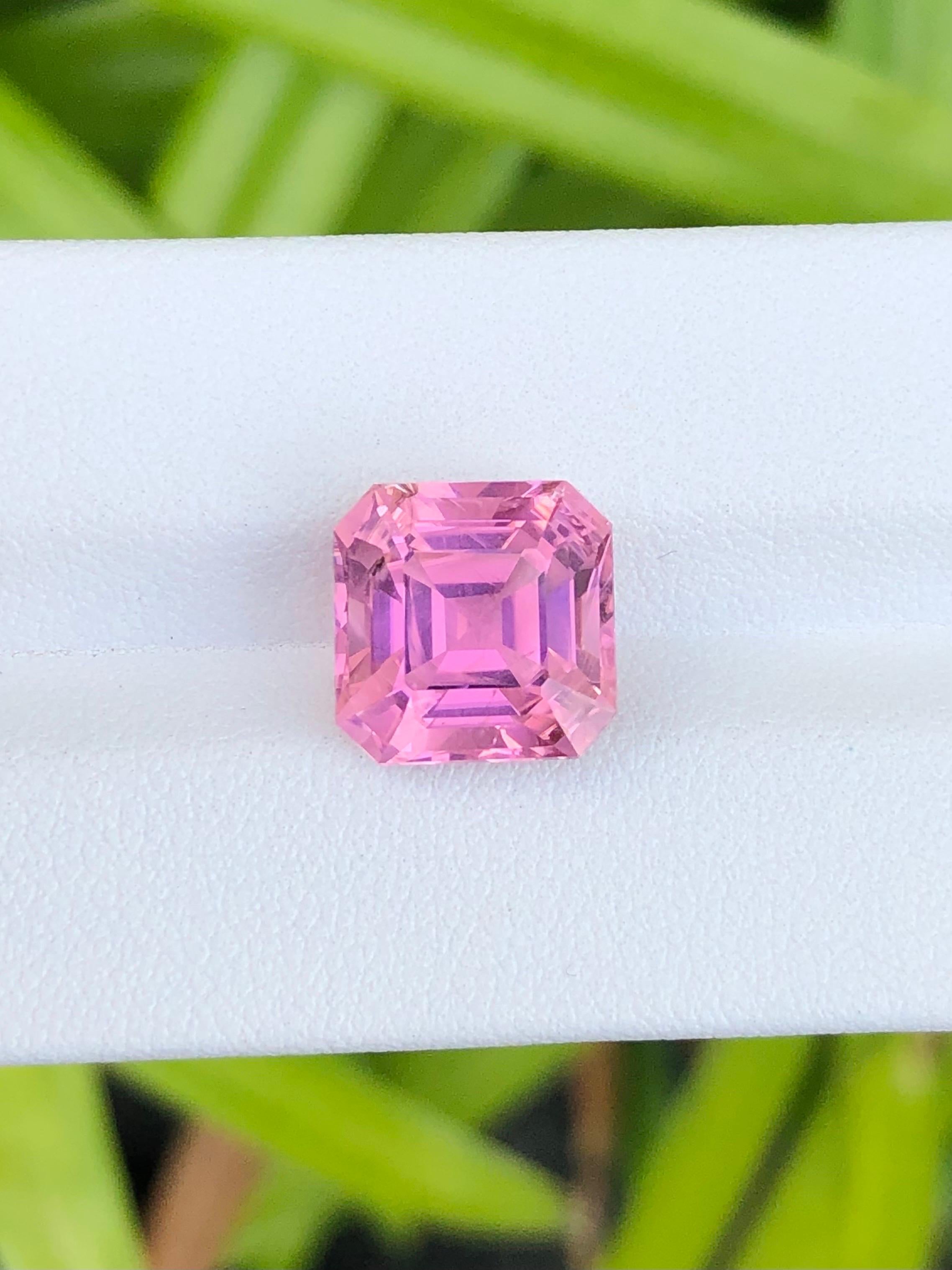 Femenino o masculino 6,96 qt Turmalina natural color rosa neón Afganistán Piedra preciosa en venta