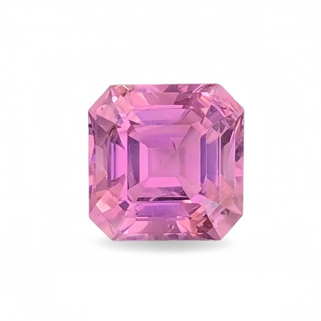 6,96 qt Turmalina natural color rosa neón Afganistán Piedra preciosa en venta 2