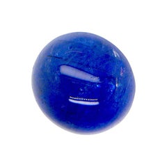 6,97 Karat unerhitzter burmesischer Saphir Cabochon