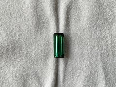 6.97 Karat grüner Turmalin achteckig facettiert geschliffener Stein Top Qualität Natürlicher Edelstein