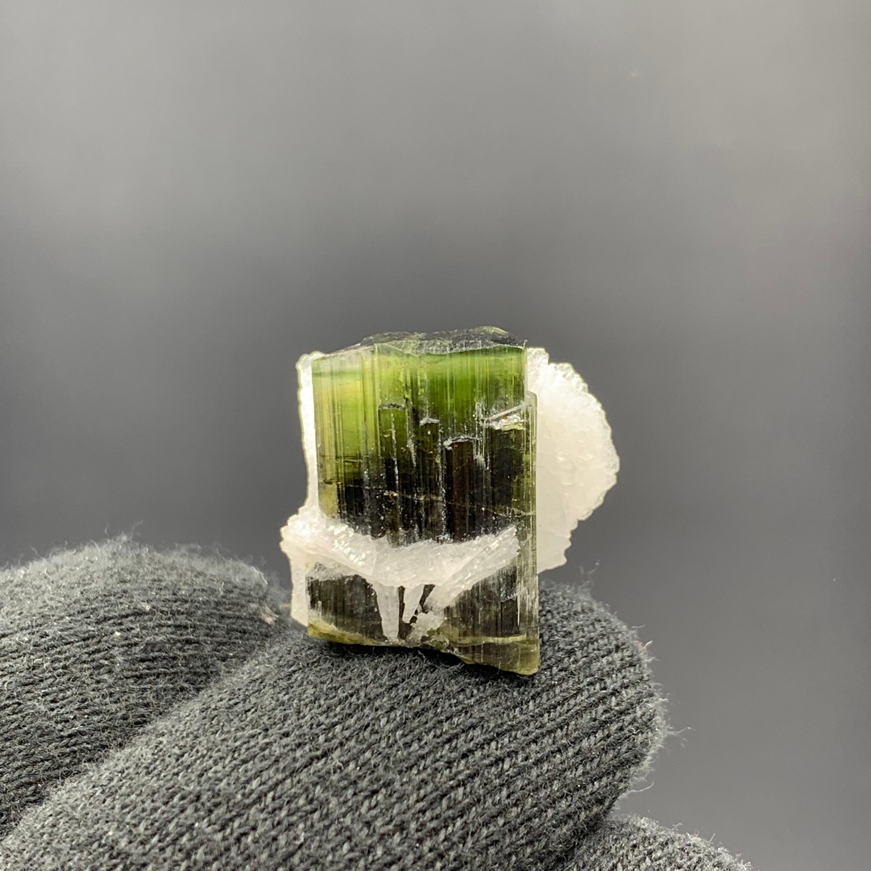 Adam Style 6.97 Gram Pretty Tourmaline Specimen With Albite From Skardu valley , Pakistan For Sale