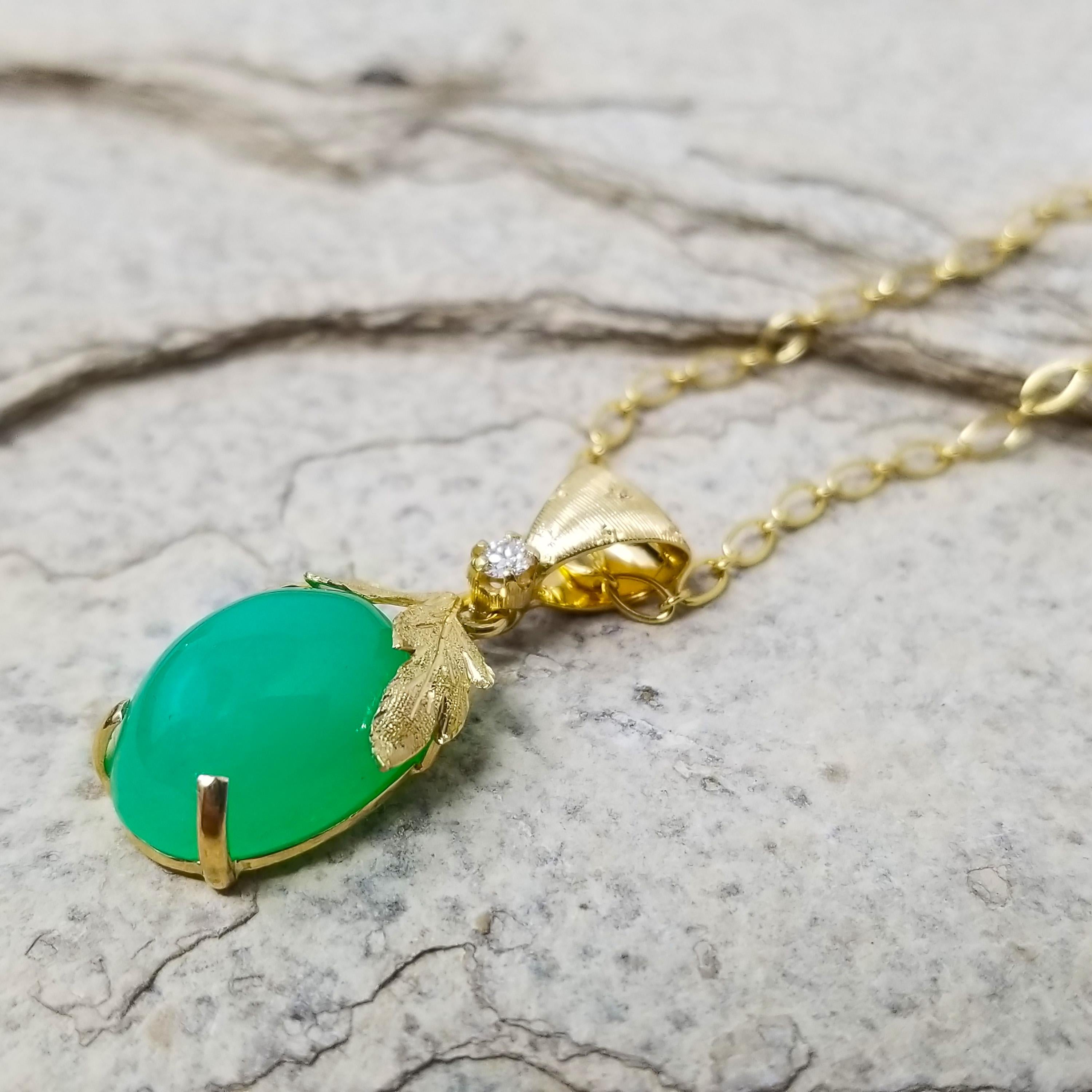 chrysoprase jewelry