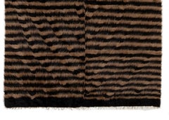 6.5x7 Ft Flachgewebter Mohair-Teppich. Sehr weich. Als Bett- und Bodenbeläge, Sofa-Überwurf