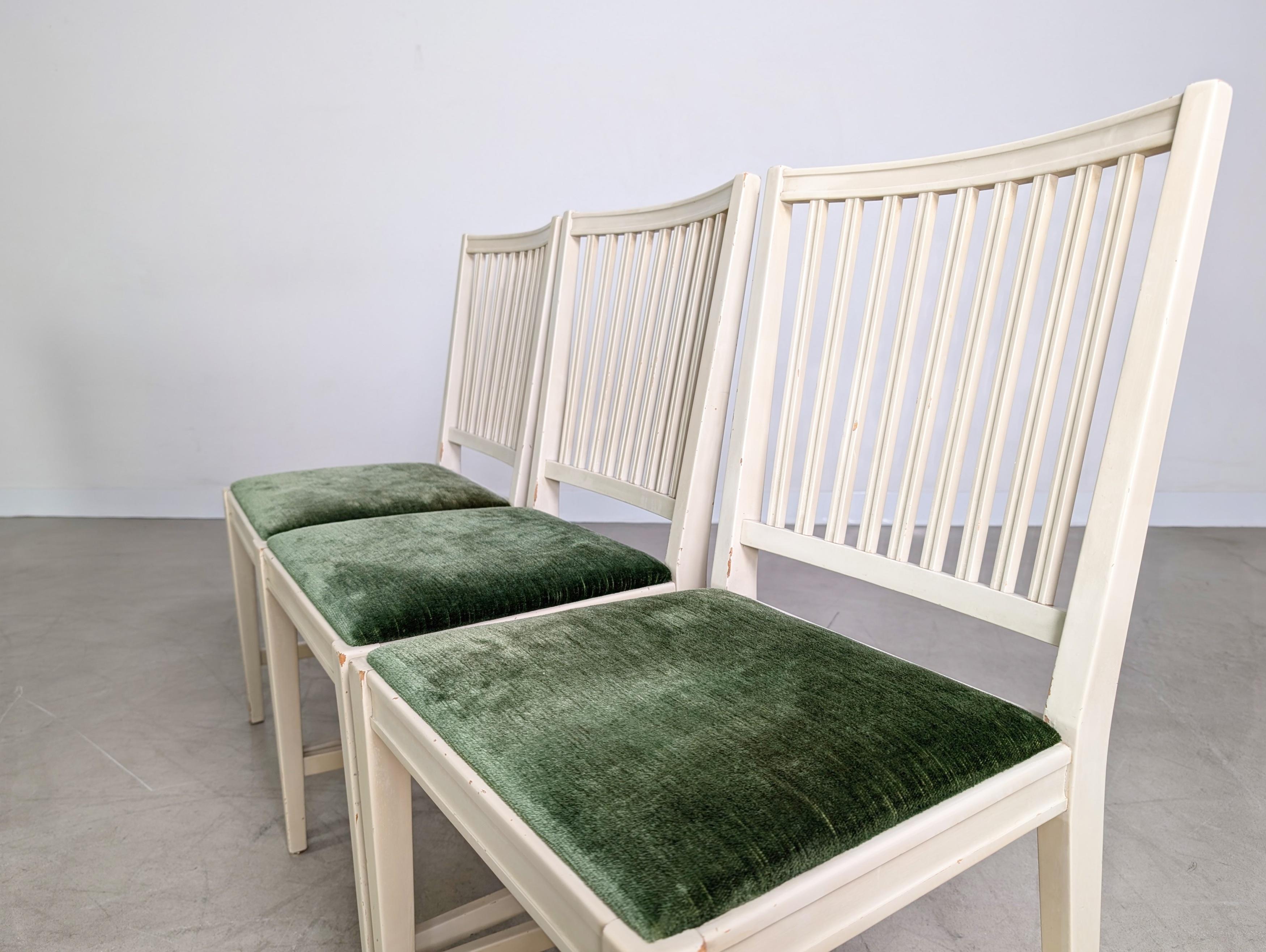 6er Set Midcentury Stühle Svante Skogh Schweden shabby scandi For Sale 1