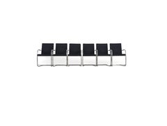 6er Set Thonet S 61V Stuhl S60 Konferenzstuhl Freischwinger