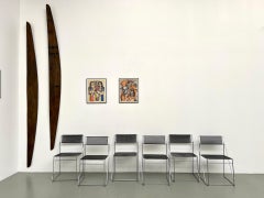 6Stück von 6 Nuova X-Line Stühlen, 1977 von Niels Jørgen Haugesen entworfen